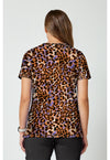LEOPARD QUEEN - 2 Pocket Print Top (Back)