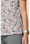 Softest Skin - 2 Pocket Print Top (View 4)