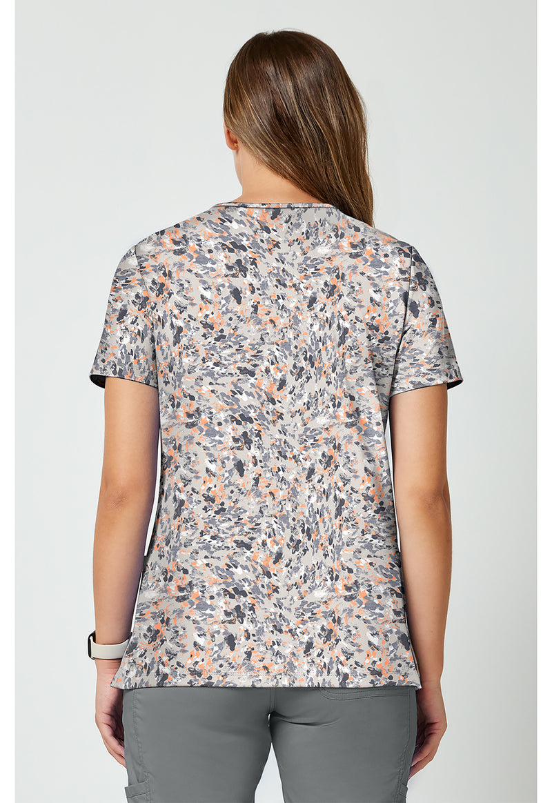 Softest Skin - 2 Pocket Print Top (Back)