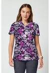 WATERCOLOR BLOOMS - 2 Pocket Print Top