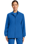 Royal - Cherokee WW Originals Ultra Women Scrub Jacket - Front View