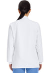 White - Cherokee WW Originals Ultra Women Scrub Jacket - Back View