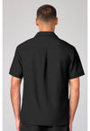 Black - Men's Full Zip Jacket (Back)
