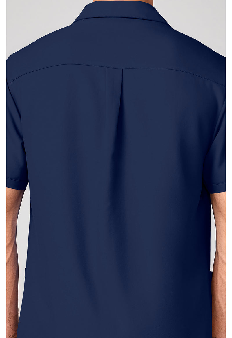 Navy - Men's Full Zip Jacket (View 4)