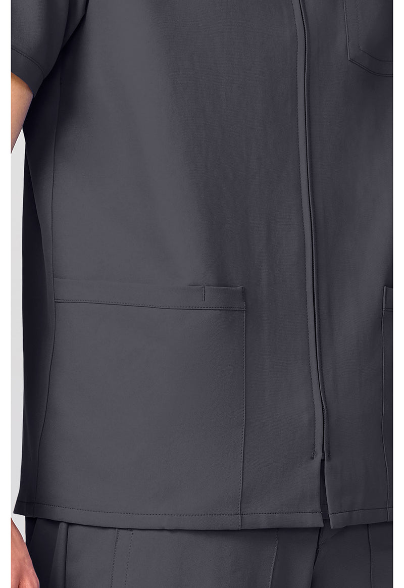 Pewter - Men's Full Zip Jacket (View 3)