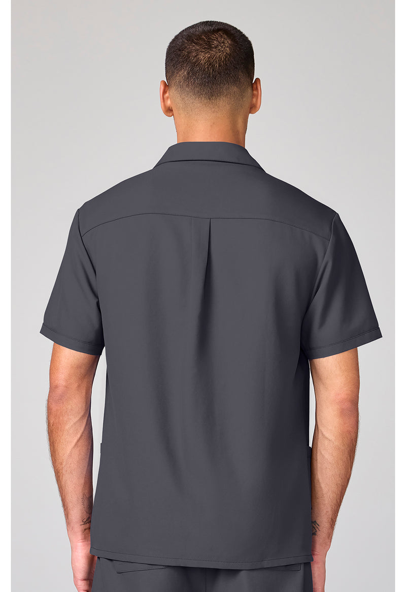 Pewter - Men's Full Zip Jacket (Back)