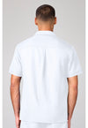 White - Men's Full Zip Jacket (Back)