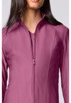 Dusty Mauve - Women's Full Zip Jacket (View 3)