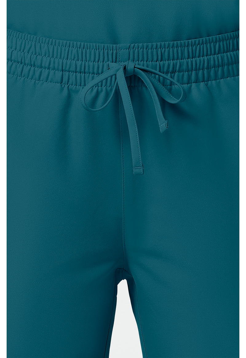 Caribbean Blue - Women's Mid Rise Jogger – Petite (View 2)