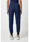 Navy - Women's Mid Rise Jogger – Tall (Back)