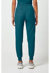 Caribbean Blue - Cherokee WW Originals Ultra Women Scrub Pants - Back View