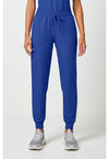 Galaxy Blue - Cherokee WW Originals Ultra Women Scrub Pants - Front View