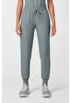 Grey - Cherokee WW Originals Ultra Women Scrub Pants - Front View