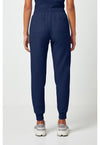 Navy - Cherokee WW Originals Ultra Women Scrub Pants - Back View