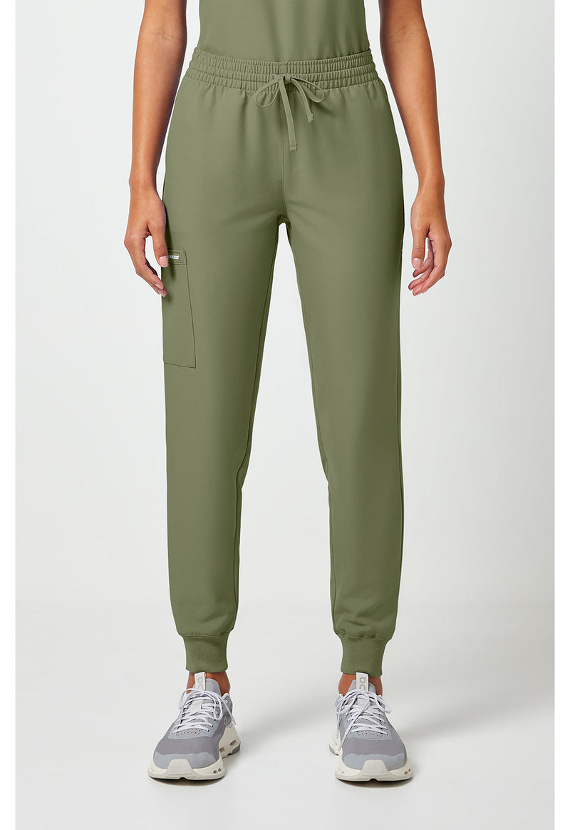 Olive - Women's Mid Rise Jogger
