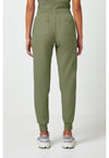Olive - Cherokee WW Originals Ultra Women Scrub Pants - Back View
