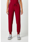 RED - Cherokee WW Originals Ultra Women Scrub Pants - Front View