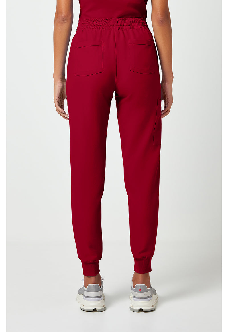 RED - Cherokee WW Originals Ultra Women Scrub Pants - Back View