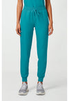 Teal Blue - Women's Mid Rise Jogger