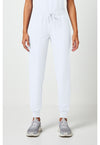 White - Cherokee WW Originals Ultra Women Scrub Pants - Front View