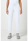 White - Women's Mid Rise Jogger