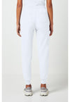 White - Cherokee WW Originals Ultra Women Scrub Pants - Back View