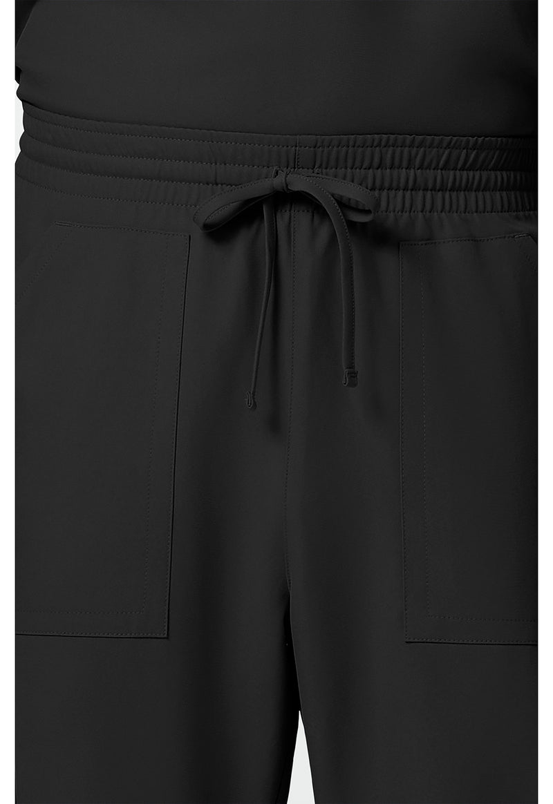 Black - Men's Mid Rise Jogger (View 2)