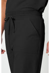 Black - Men's Mid Rise Jogger (View 4)