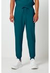 Caribbean Blue - Cherokee WW Originals Ultra Men Scrub Pants - Front View