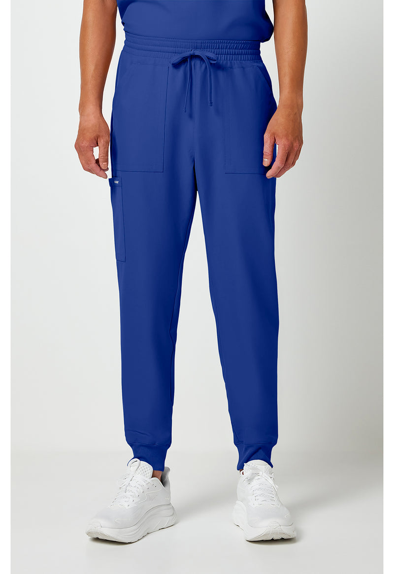 Galaxy Blue - Cherokee WW Originals Ultra Men Scrub Pants - Front View