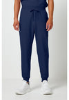 Navy - Cherokee WW Originals Ultra Men Scrub Pants - Front View