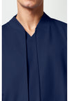 Navy - Men's Zip Front Jacket (View 2)