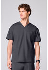 Pewter - Men's 3 Pocket V-neck Top
