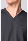Pewter - Men's 3 Pocket V-neck Top (View 2)