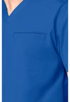 Royal - Men's 3 Pocket V-neck Top (View 4)