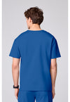 Royal - Men's 3 Pocket V-neck Top (Back)
