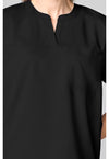 Black - Mandarin Collar Top (View 2)