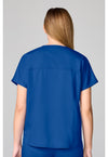 Royal - Mandarin Collar Top (Back)