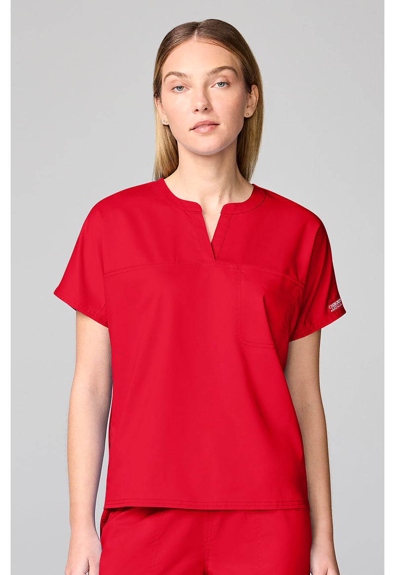 Sweet Paprika - Mandarin Collar Top