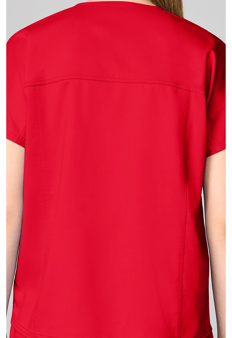 Sweet Paprika - Mandarin Collar Top (View 4)