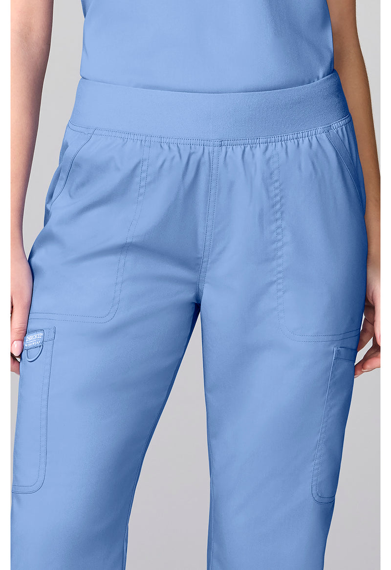 Ciel Blue - Flared Cargo Pant (View 2)