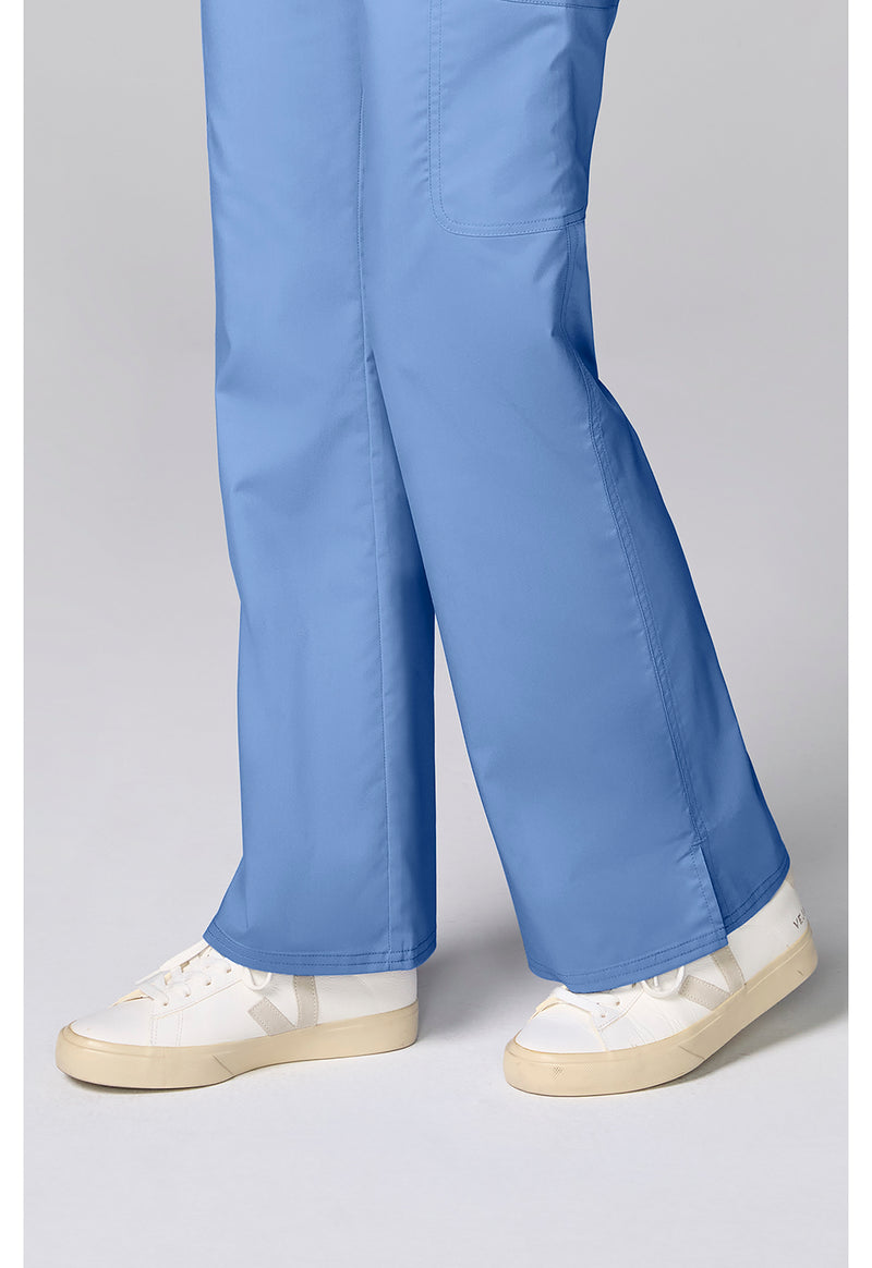 Ciel Blue - Flared Cargo Pant (View 4)
