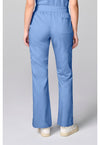 Ciel Blue - Flared Cargo Pant (Back)