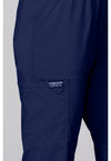 Navy - Flared Cargo Pant (View 3)
