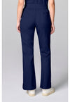 Navy - Flared Cargo Pant (Back)