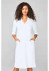 White - 3/4 Sleeve Dress