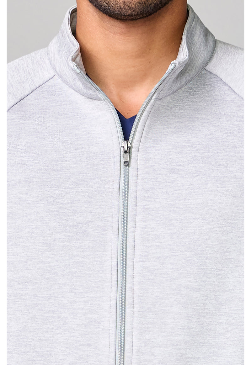 Heather Grey - Men's Fleece Jacket (View 2)