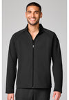 Black - Men's Fleece Jacket
