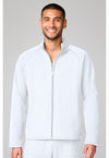 WHITE - Men's Fleece Jacket