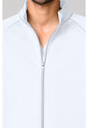 WHITE - Men's Fleece Jacket (View 2)
